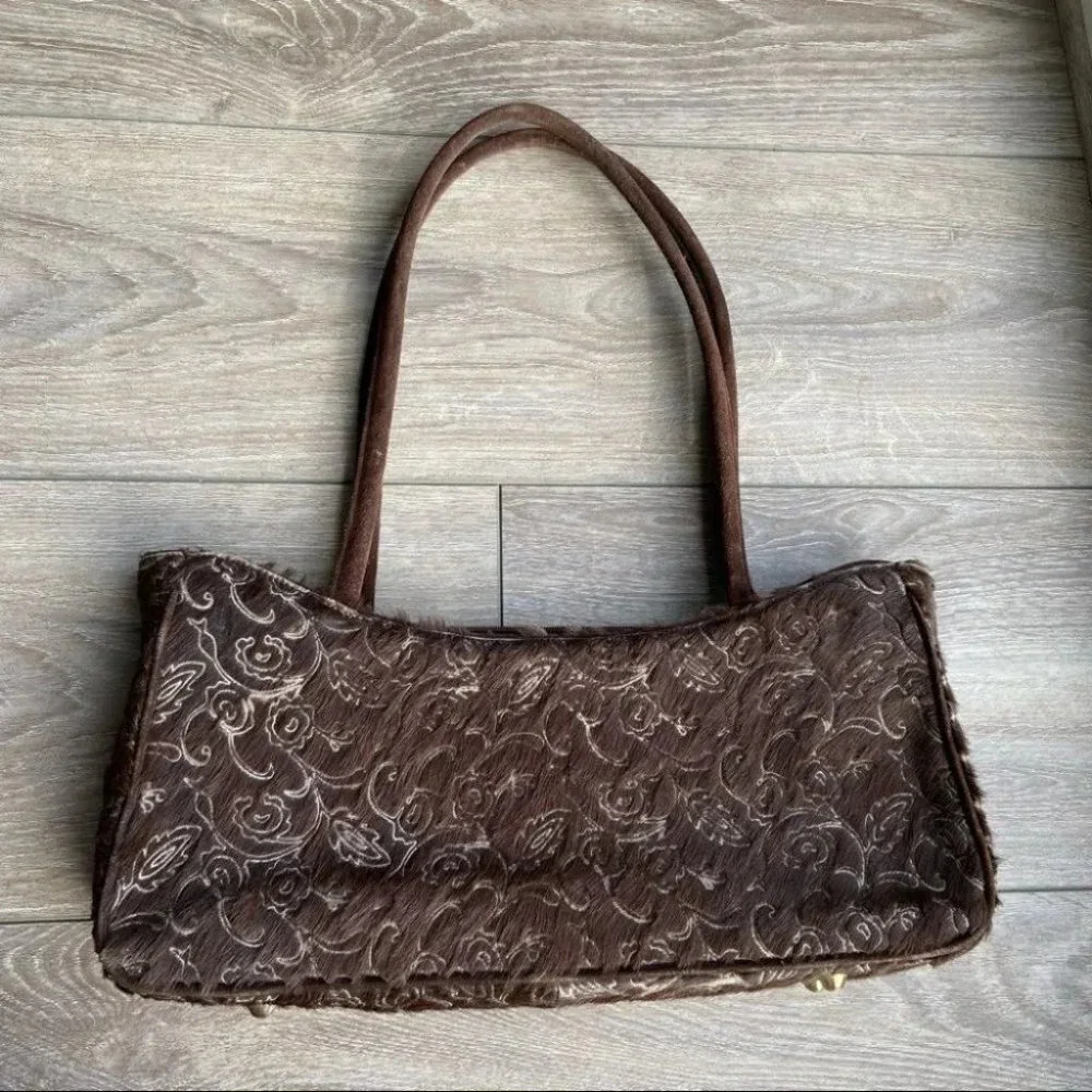 Brave Beltworks Horse Hair Hobo Shoulder Bag